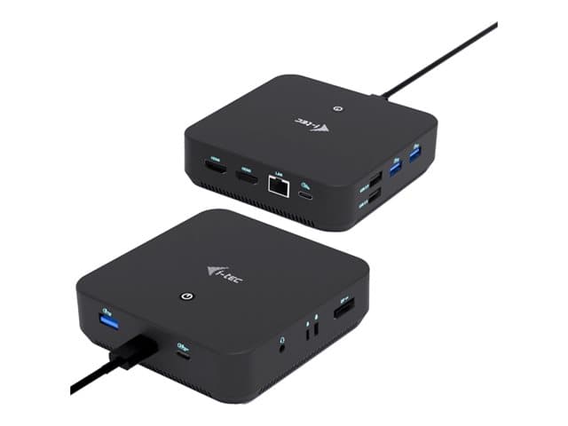 I-TEC - docking station - USB-C / USB4 / Thunderbolt 3 / Thunderbolt 4 / Thunderbolt 5 - 2 x HDMI, DP++ - 1GbE
