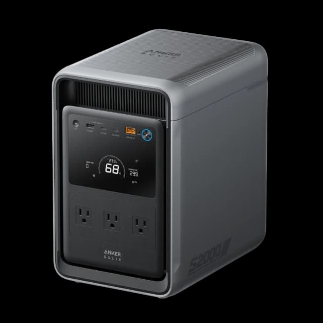 Anker Solix S2000 Portable Power Station - Grey | AS220211