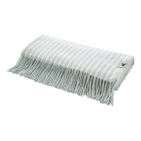 Salcombe Stripe Throw Sky Blue