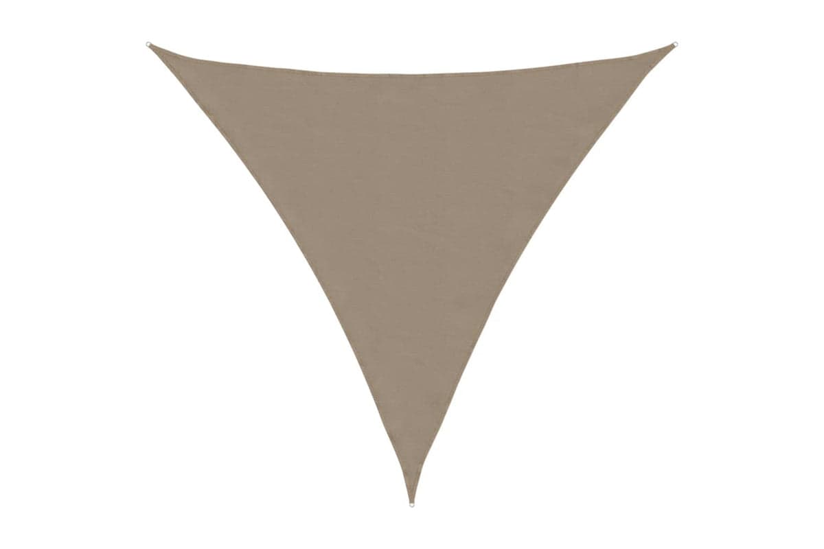 Vidaxl 135453 Sunshade Sail Oxford Fabric Triangular 4.5x4.5x4.5 M Taupe