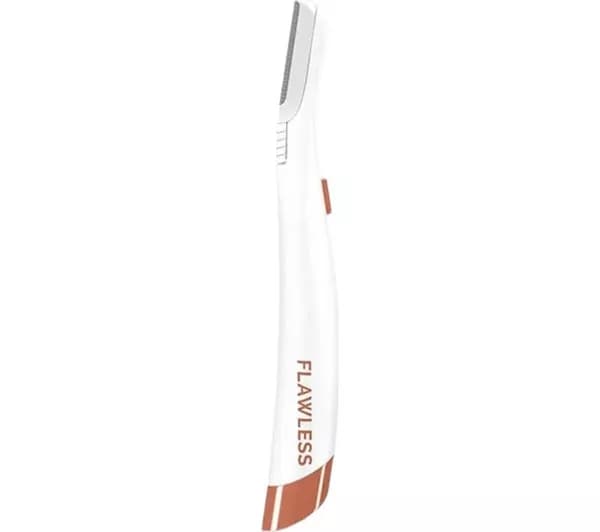 FLAWLESS FLA506607 Dermaplane Glow Facial Hair Remover - White