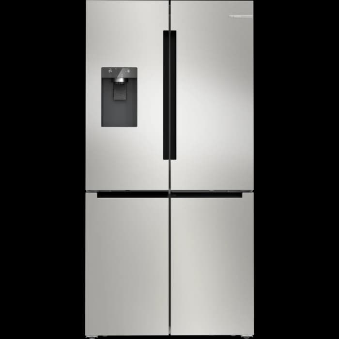 Bosch Series 6 KFD96APEA, Frost Free American Fridge Freezer, Brushed Steel