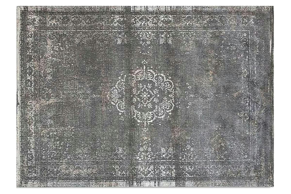 Louis De Poortere | Medallion Eco Rug | Stone | 200 x 280 cm