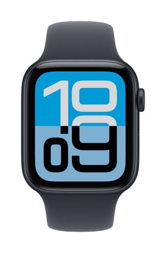 Apple Watch SE 3 GPS 44mm Midnight Aluminium Case with Midnight Sport Band - S/M | MEHN4MP/A