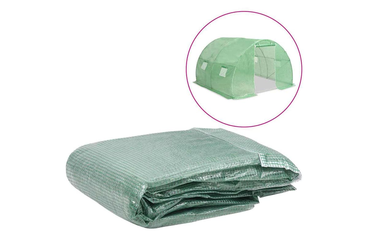 Vidaxl 316429 Greenhouse Replacement Cover 300x300x200 Cm Green