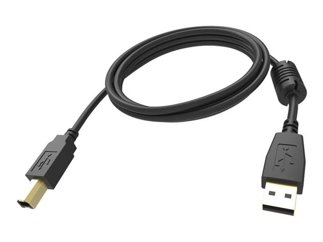 VISION - Professional - USB cable - USB (M) to USB Type B (M) - USB 2.0 - 5 m - black