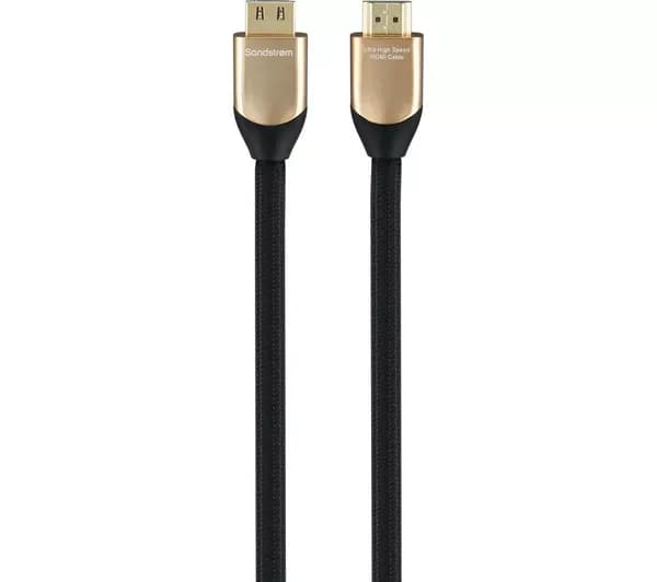 SANDSTROM Gold Series S3HDMI321 Ultra High Speed HDMI 2.1 Cable with Ethernet - 3 m