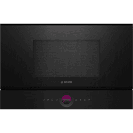 Bosch Series 8 BFL7221B1B, Built-in Microwave, Black