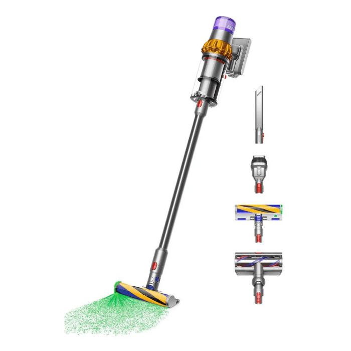 Dyson V15 44703301, Detect Absolute Cordless Vacuum Cleaner, Yellow & Nickel