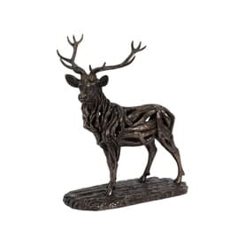 Driftwood Stag Bronze Ornament