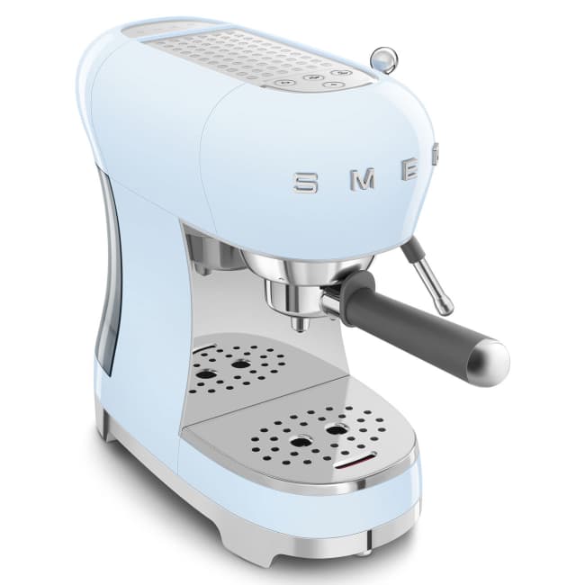 Smeg Espresso Coffee Machine - Pastel Blue | ECF02PBUK