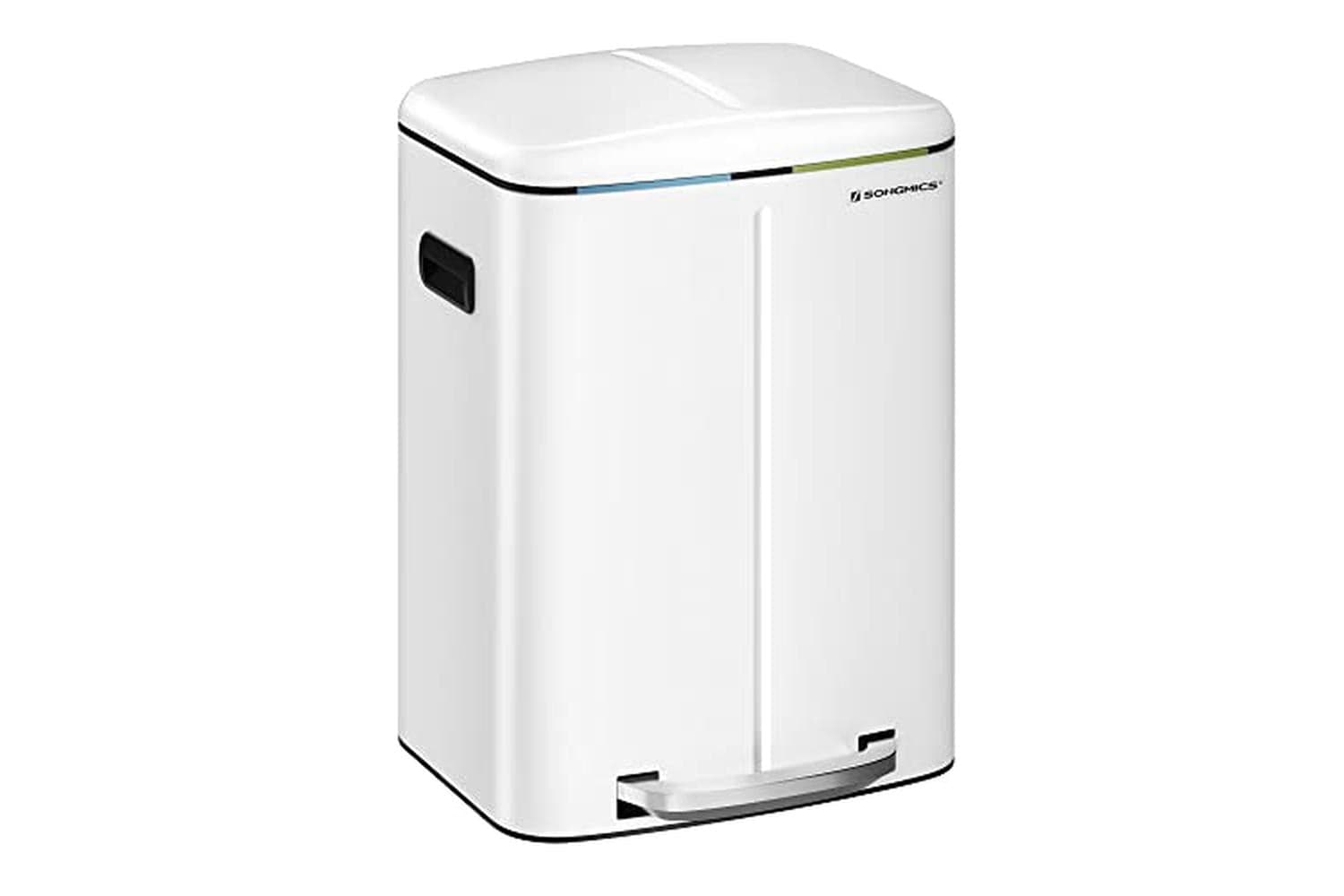 Songmics LTB40WT 40L Rubbish Bin | White