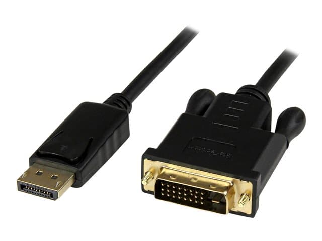 STARTECH.COM - StarTech 3 foot DisplayPort to DVI Active Adapter Converter Cable - 3 ft (0.9m) Active DP to DVI M/M Cable for PC - 1920x1200 - Black (DP2DVIMM3BS) - DisplayPort cable - 91.5 cm