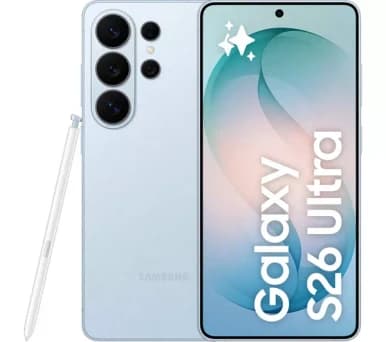 Samsung Galaxy S26 Ultra 5G 256GB – 6.9" QHD+ AMOLED | 200MP Quad Camera | Snapdragon 8 Elite Gen 5 | Sky Blue | SM-S948BLBDEUB