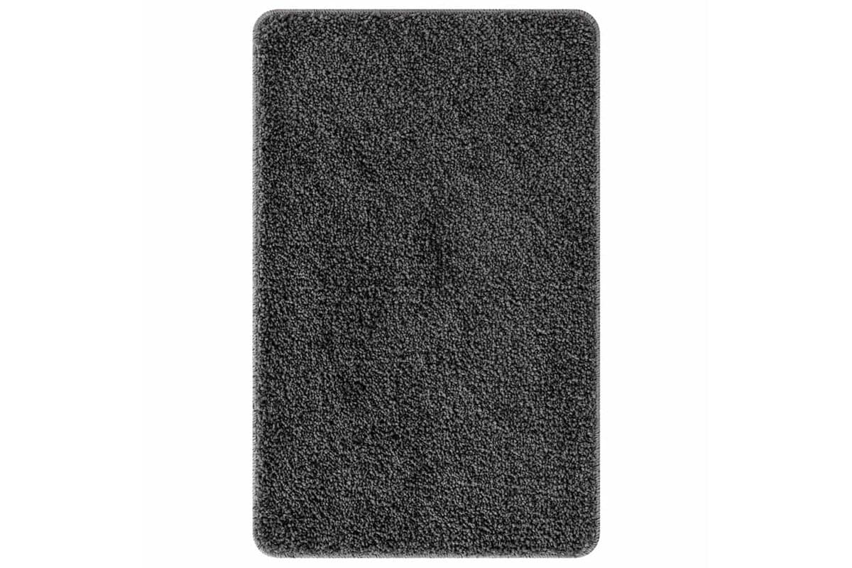 Anti-slip Bath Mat Dark Grey 50 X 80 Cm Pp