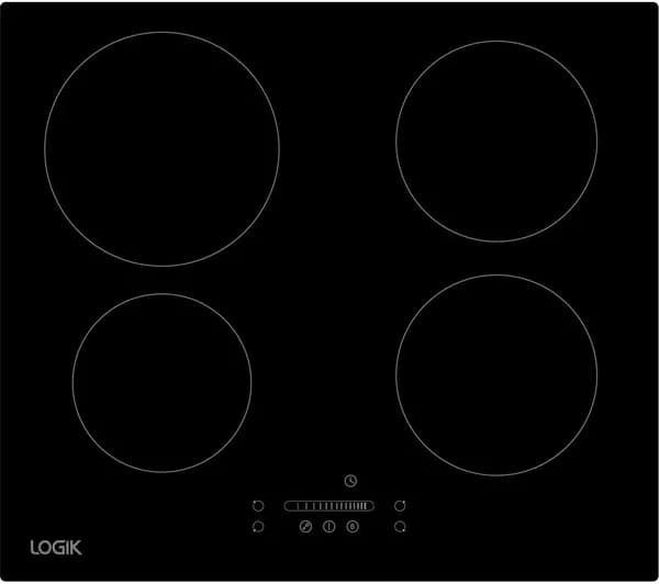 LOGIK LINDHOB23 59 cm Electric Induction Hob - Black
