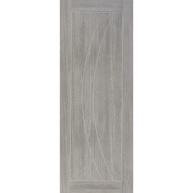 Internal Grey Woodgrain Laminate Door - Prefinished - Salerno - XL Joinery