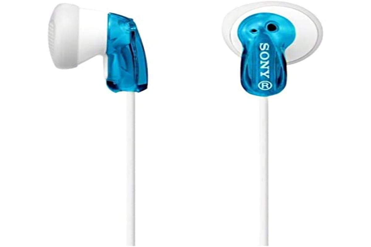 Sony In Ear Headphones - Blue | MDRE9LPLAE