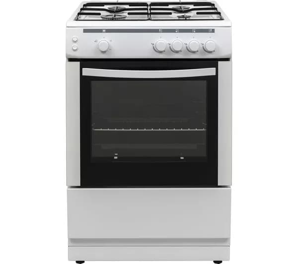 ESSENTIALS CFSG60W18 60 cm Gas Cooker - White