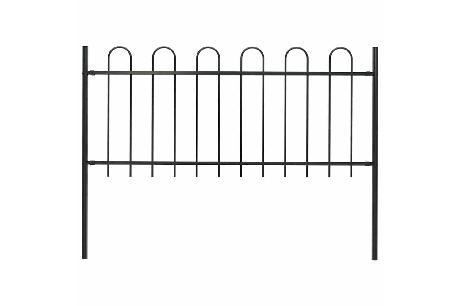 Vidaxl Garden Fence Steel
