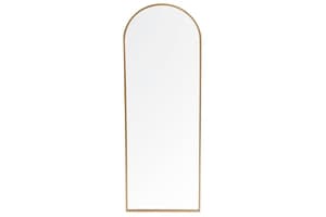 Modena Arched Wall Mirror | Gold | 40 x 120 cm