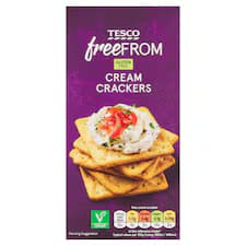 Tesco Free from cream crackers 137g