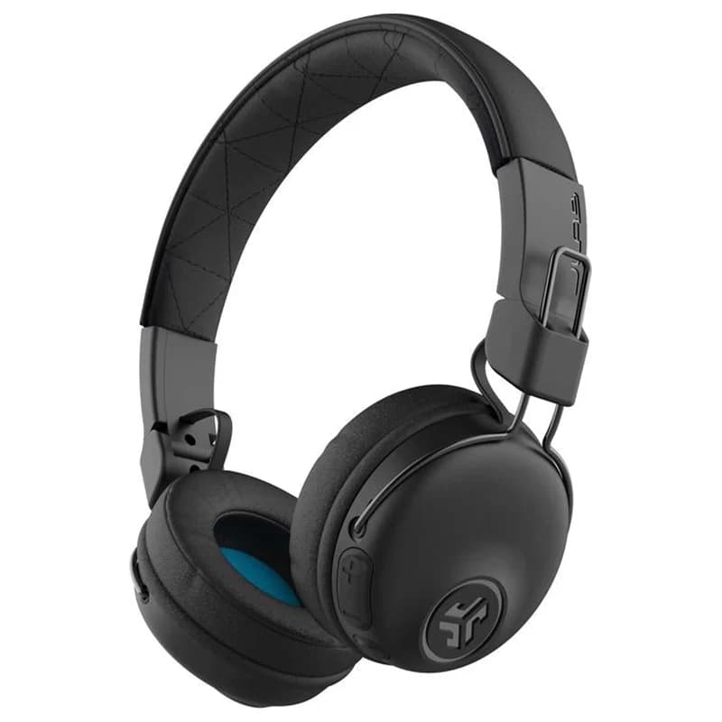 JLab Studio On-Ear Wireless Bluetooth Headphone - Black | IEUHBASTUDIORBLK4
