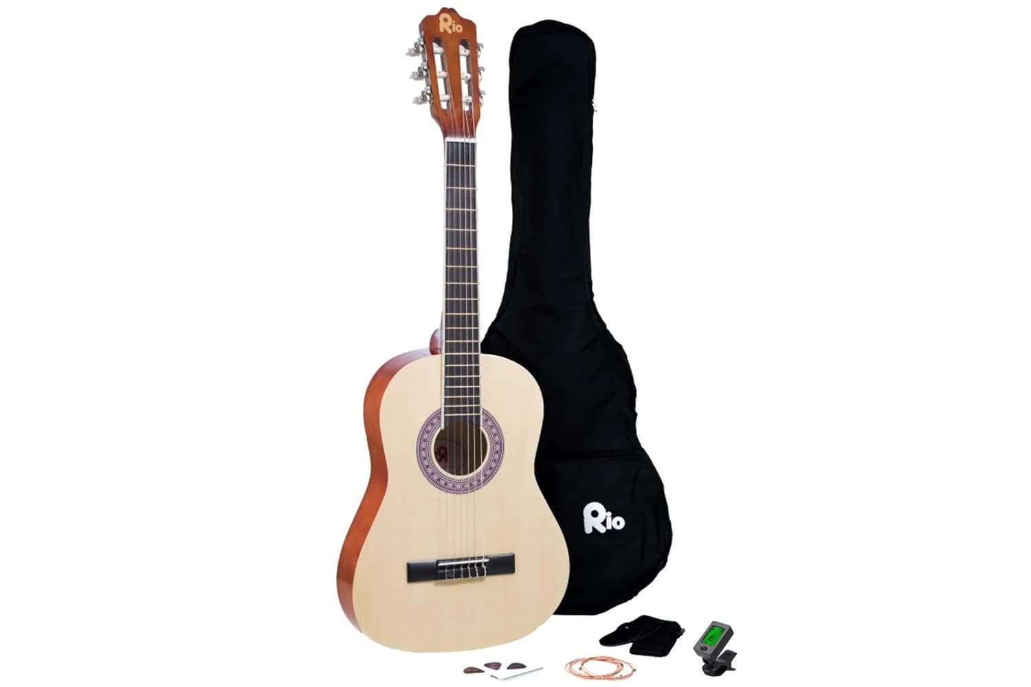 Rio 3/4 Size Junior Classical Guitar | Natural