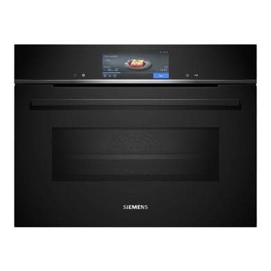 Siemens iQ700 Built-In Combination Microwave Oven - Black