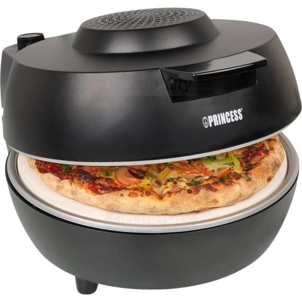 Princess Pizza Oven Pro 30cm Electric Pizza Maker | Black