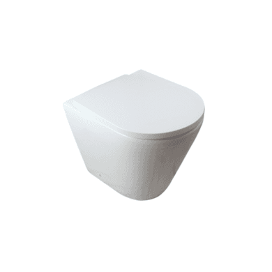 ONLY OPENED - Newport Rimless Back To Wall Pan v2 replacing BeBa_25888
