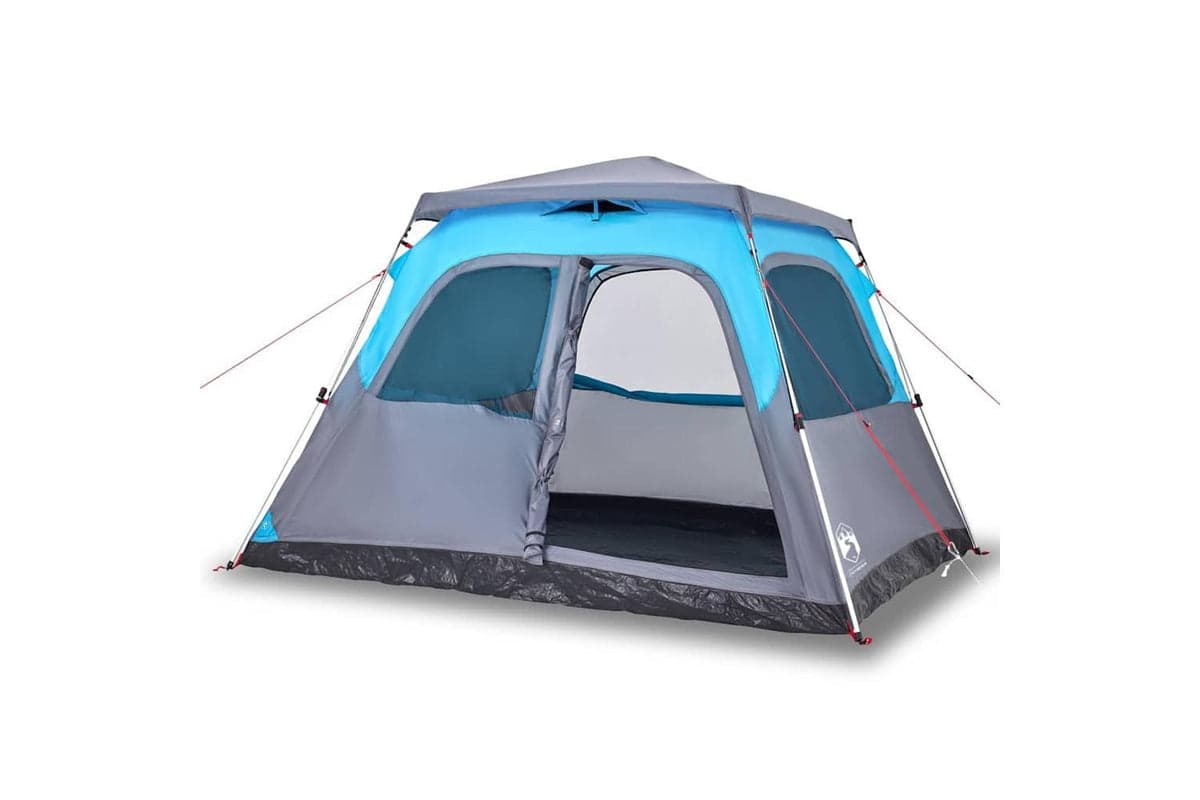 Vidaxl Family Tent Dome 6-person Blue Quick Release