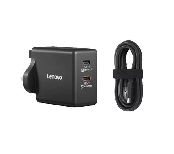 LENOVO Universal 65 W USB-C GaN Laptop Charger - 1.5 m