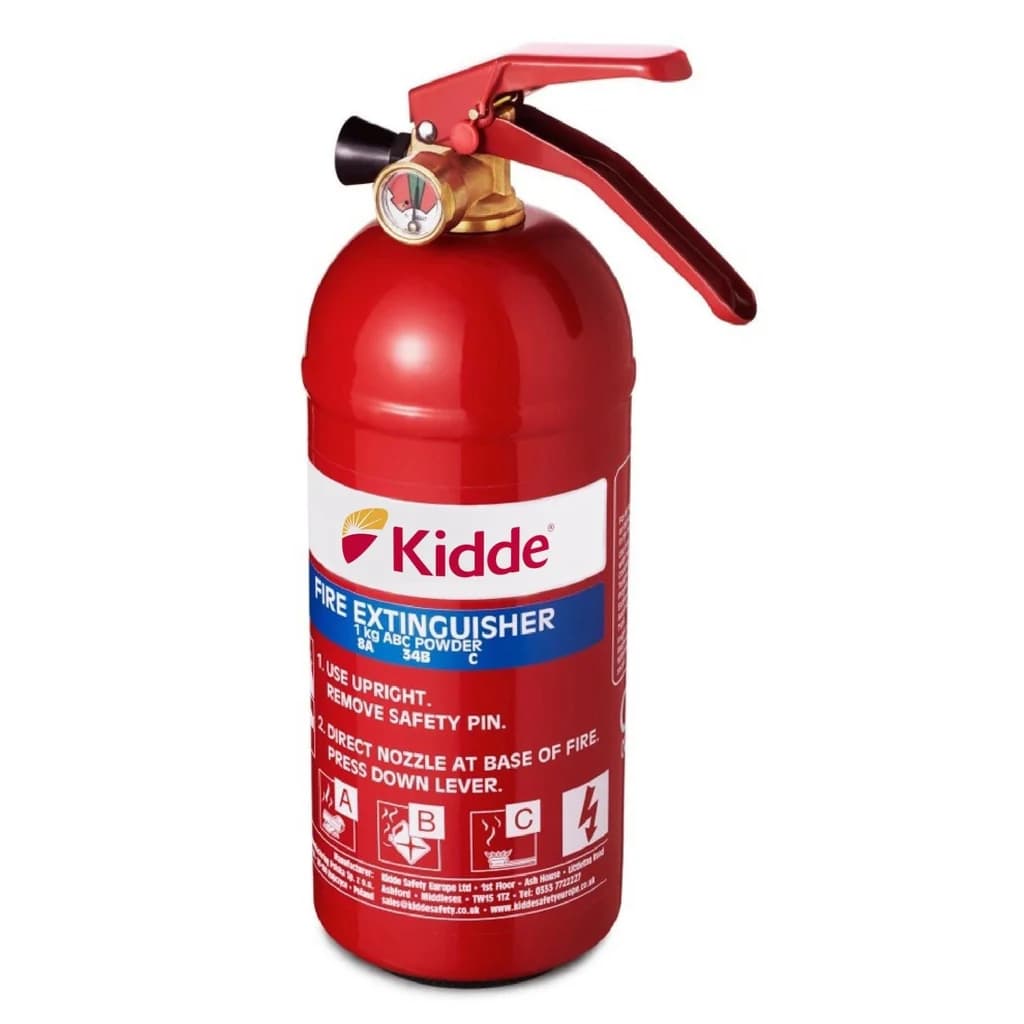 Kidde 1KG Multi Purpose Fire Extinguisher - FSK1KG | FSK1KG