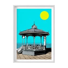 Dun Laoghaire Bandstand Framed Print