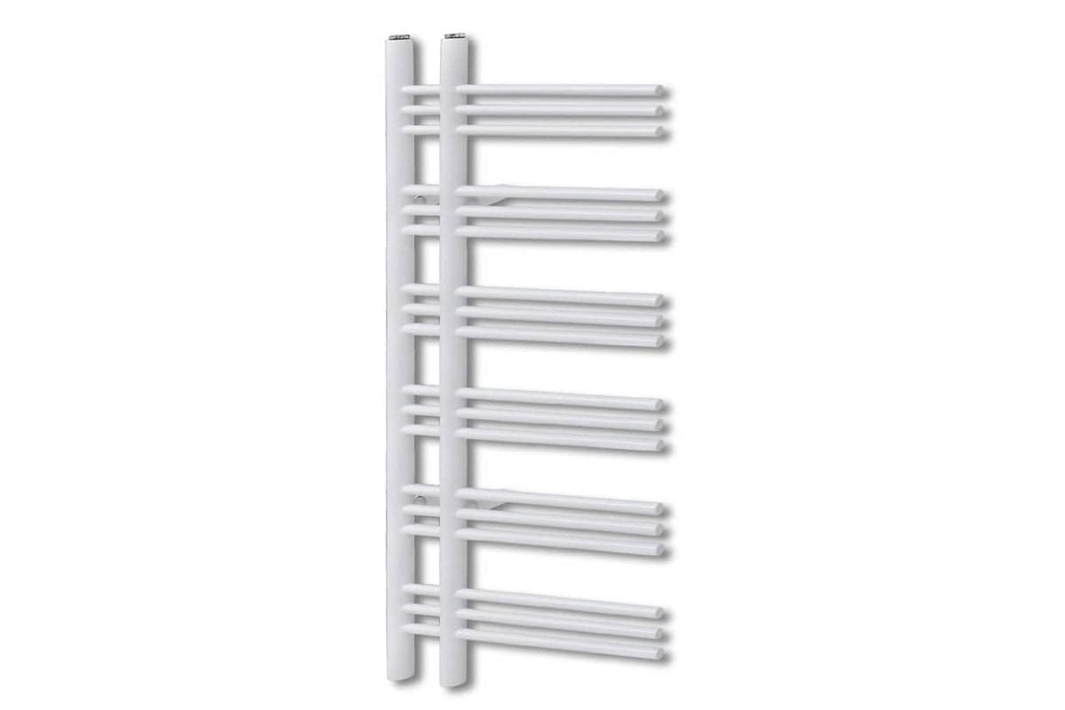 vidaXL 140860 Bathroom Radiator Central Heating Towel Rail E Shape 600 X 1200mm