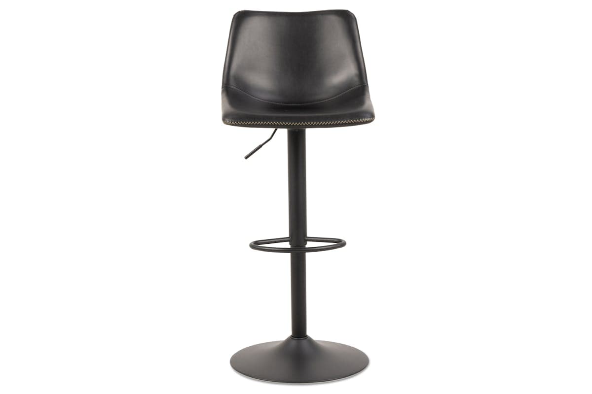 Oregan Bar Stool | Gas Lift | Black