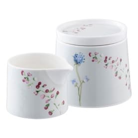 Camille Pale Jade Sugar & Creamer Set