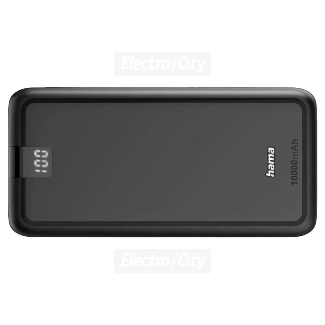 Hama 10000 mAh Power Bank | Black