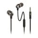 Groove Black Earphones with Remote Mic & Voice Assistant | GVEB10BK