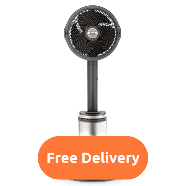 Shark FlexBreeze Pro Mist Indoor & Outdoor Fan & Outdoor Misting System - Grey | FA300UK
