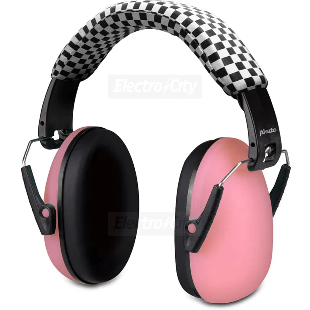 Alecto BV-71 Hearing Protection Earmuffs for Babies and Toddlers | Pink