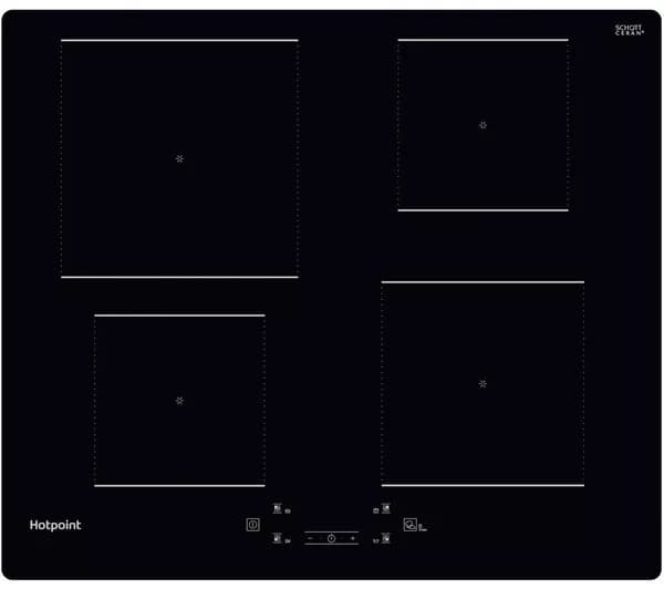 HOTPOINT MyMenu TQ 1460S NE 59 cm Electric Induction Hob - Black