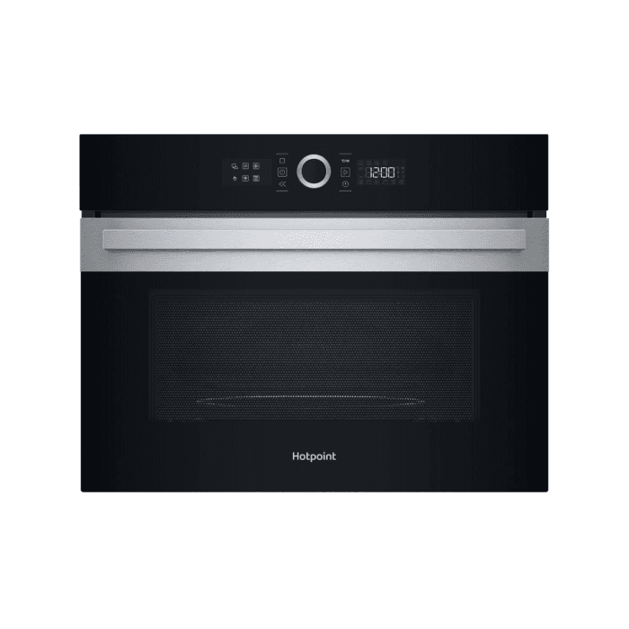 Hotpoint HMW57HMXUK, 40L, Microwave with Grill, Black & Steel