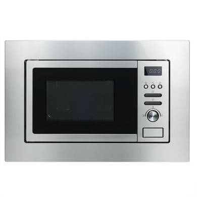 Refurbished electriQ EIQMOGBI20 Built In 20L with Grill 800W Microwave Stainless Steel