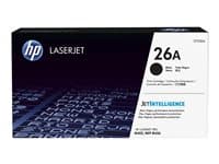 HP - 26A - black - original - LaserJet - toner cartridge (CF226A)