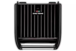 George Foreman Steel Large Grill | 25052 | Black