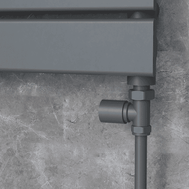 Elego Modern Manual Straight Radiator Valves