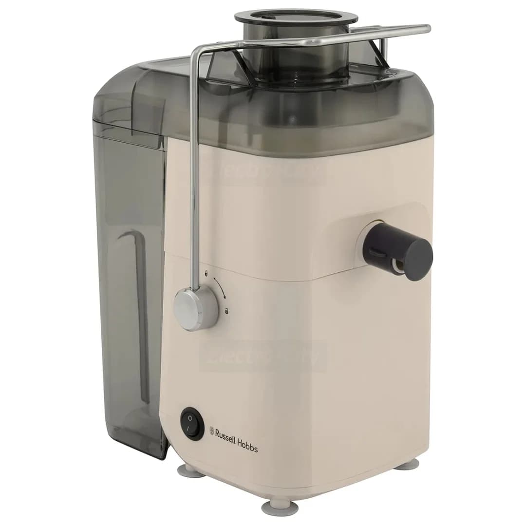 Russell Hobbs JuiceLuxe 400W Stone Juicer with 62mm Feeding Tube | Stone