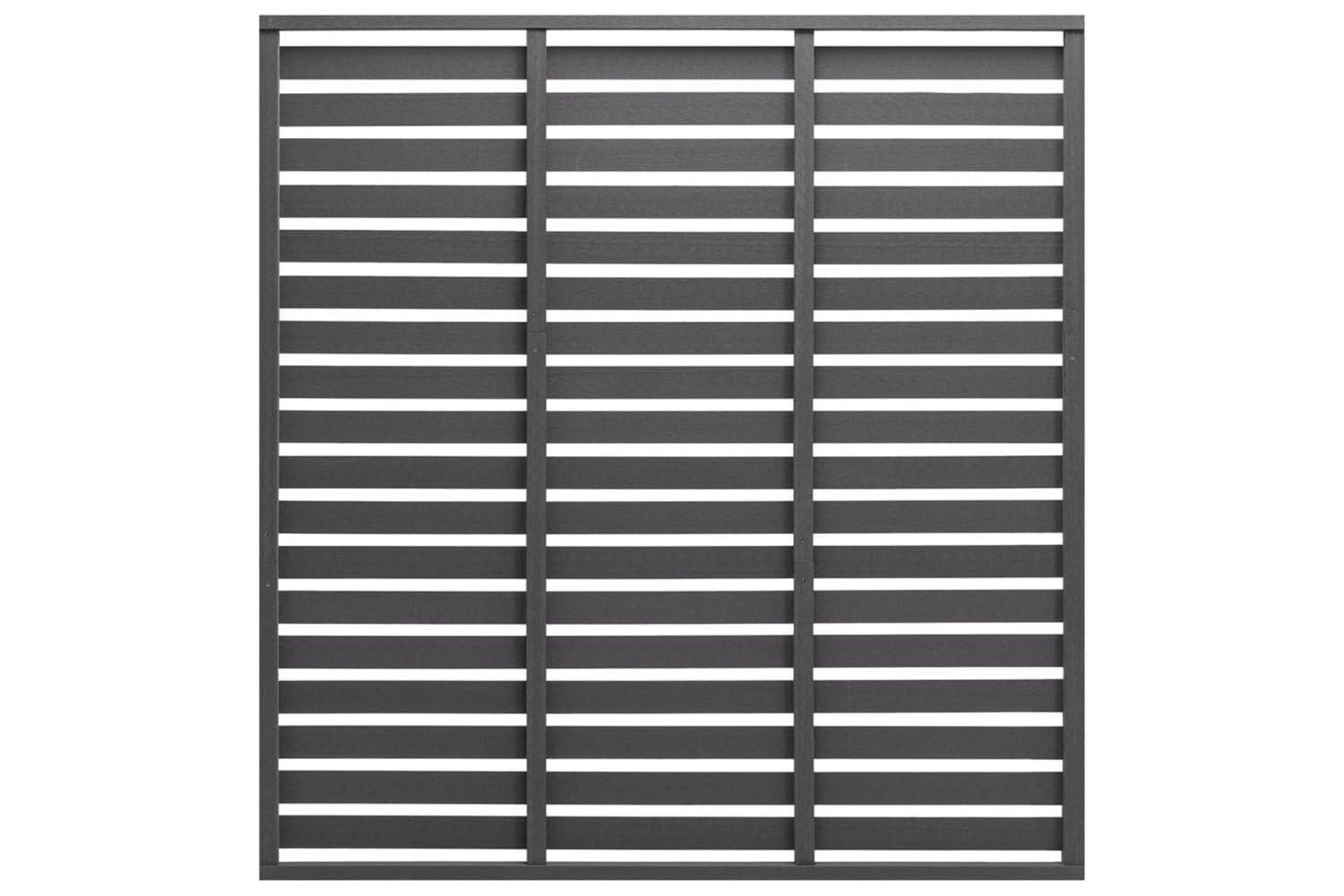 vidaXL 318110 Fence Panel Wpc 180x180cm Grey